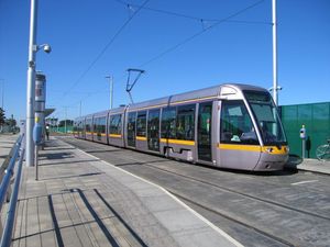 PICS: 90,000 Forced To Make Alternative Plans As Luas Strike Begins Today