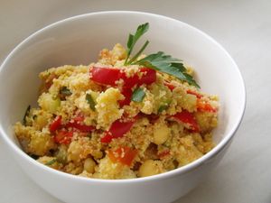 Food For Thought: A Quick Homemade Recipe For Spicy Vegetarian Couscous