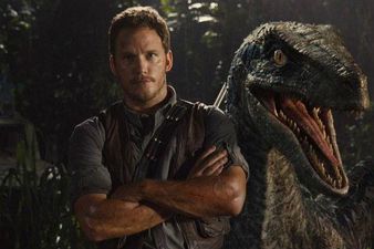 Chris Pratt Shares Hilarious Picture of Little Boy Imitating ‘Jurassic World’ Scene