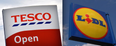 Customer, SERVED! Tesco and Lidl in Pun-Filled Twitter Battle