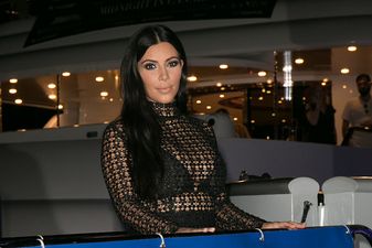 Kim Kardashian Left Red-Faced After Glastonbury Flag Features X-Rated Scene From Her Sex Tape