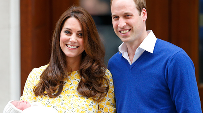 First Pictures From Princess Charlotte’s Christening As Family Walks To Church