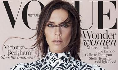 PICTURE: Victoria Beckham Poses For Vogue…And We LOVE It