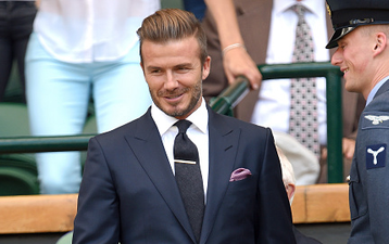 WATCH: David Beckham Pulls Off Epic Catch At Wimbledon