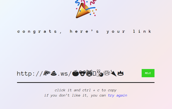 There’s Now A Website That Will Turn A URL Into An Emoji… And We Love It
