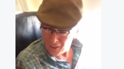 Irish Dad Goes On A Plane For The First Time… And His Reaction Is Absolutely Priceless