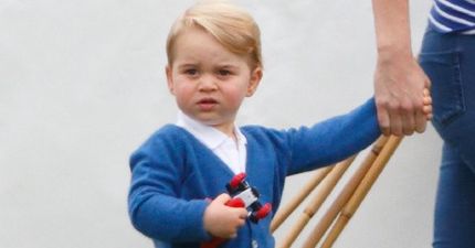 Prince George to appear on his very own stamp and the picture is aborable