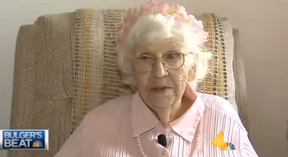 WATCH: This 94-Year Old Completed Her Bucket List By Sharing One Final Message On Live TV