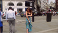 One Woman Undresses In The Middle Of London To Highlight A Very Important Issue