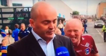WATCH: This Cheeky Chancer Videobombed Anthony Daly Outside Croker Today
