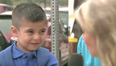 WATCH: This Reporter Interviewing A Boy On His First Day Of School Really Puts Her Foot In It