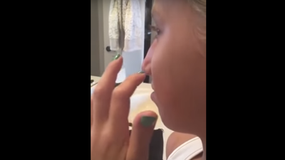 VIDEO: The Stomach-Turning Moment This Girl Pops a Six-Year-Old Spot