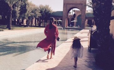 PICTURE: Victoria Beckham Treats Harper To Some Girly Pampering