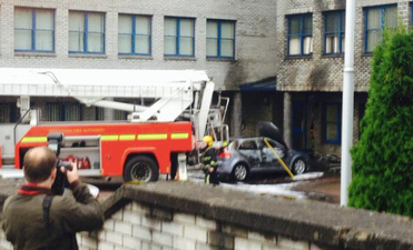 Man Arrested After Crashing Car Into Monaghan Garda Station