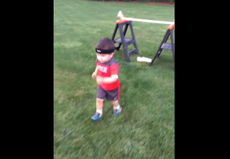 WATCH: This Toddler Taking On A Ninja Warrior Course May Just Be The Cutest Thing We’ve Seen All Week