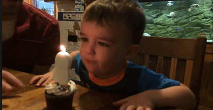 WATCH: This Kid Is Possibly The Most Adorable (But Worst) At Blowing Out His Birthday Candles