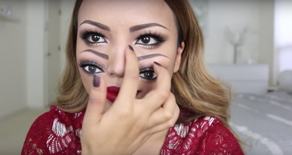 This Halloween Makeup Tutorial is Batsh*t Crazy