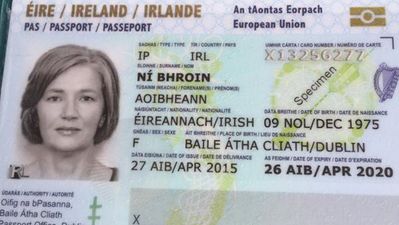 Irish Passport Cards Available From Today
