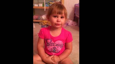 VIDEO: Toddler Has Hilarious Explanation For Painting Her Barbie’s Nails