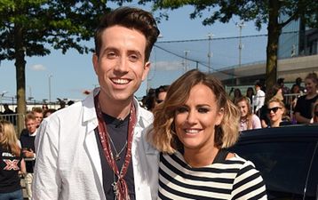 PICTURE: Caroline Flack And Nick Grimshaw Are The Shining Stars Of This Brilliant Throwback Snap