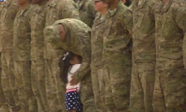 VIDEO: This Little Girl Can’t Wait To Hug Her Soldier Dad