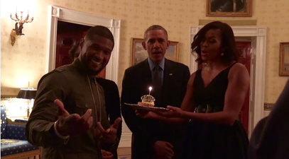 WATCH: Legends – The Obamas Sang Happy Birthday To Usher In Brilliant Fashion