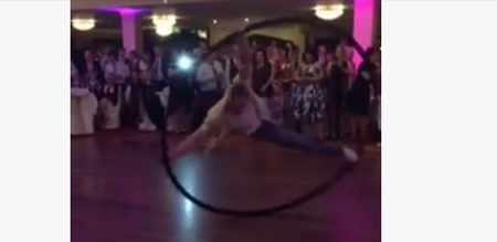 WATCH: One Bride Organized Something Wonderfully Random To Happen At Her Wedding