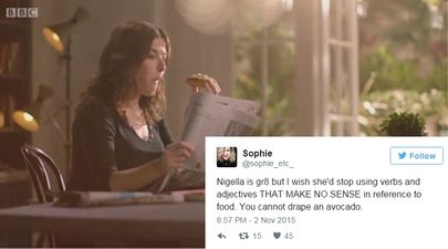 People Are NOT Impressed With Nigella Lawson’s Avocado Toast “Recipe”