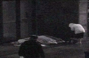 Shocking CCTV Footage Captures Youth Attempting To Set Homeless Couple Alight As They Slept