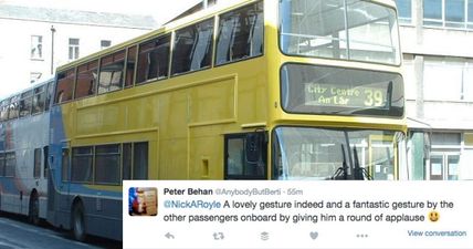This Dublin Bus Driver’s Random Act Of Kindness Got A Round Of Applause Today