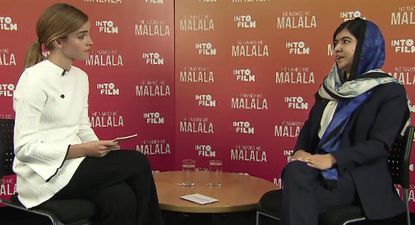 Emma Watson Meets Malala Yousafzai