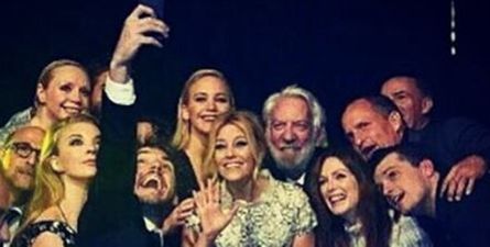Is This Hunger Games Selfie Better Than The Oscar One?
