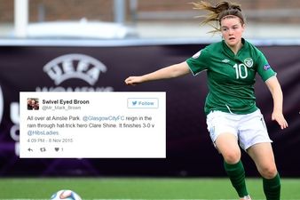 Ireland’s Clare Shine Stamped Her Authority All Over The Scottish Women’s Cup Final At The Weekend