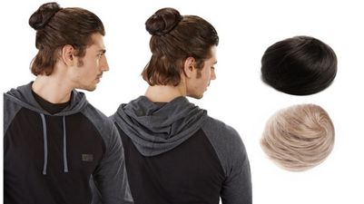 Clip-On Man Buns Are Having A Moment (Yes, Really)