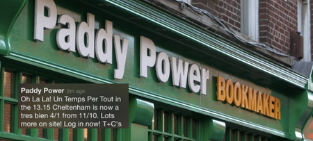 Paddy Power Apologise After Ill-Timed Message Sent From Mobile App