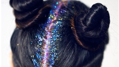 Glitter Hair Roots Are In And They’re Seriously Cool