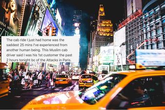 New Yorker Shares The Heartbreaking Moment His Muslim Taxi Driver Broke Down Following The Paris Attacks