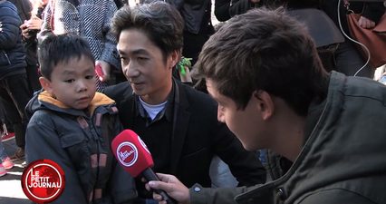 “They Have Guns But We Have Flowers” – Father Explains To His Son Why He Shouldn’t Be Frightened After the Paris Attacks
