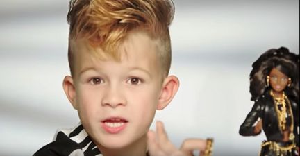 Meet The First Boy Ever To Star In A Barbie Ad
