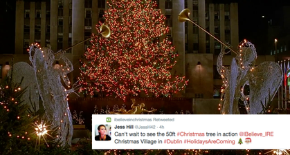 Rockefeller Christmas Tree Arrives In Dublin And We Feel Like We’re In Home Alone 2