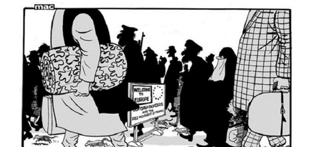 The Daily Mail Have Published A Cartoon Depicting Refugees As Rats And Terrorists