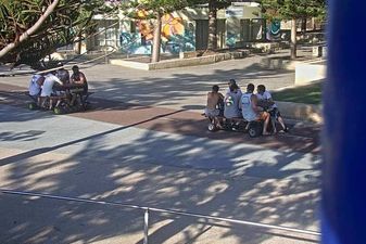 Perth Police Searching For Group Driving ‘Motorised Picnic Tables’ Through The City