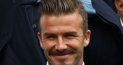 David Beckham stopped to help elderly woman who’d fallen in the street