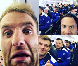 VIDEO: The Leinster Rugby Team Are Having The Absolute Craic On Their Flight To The UK