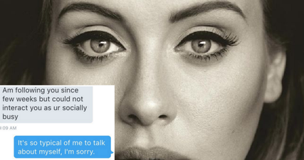 This Woman Is Using Adele Lyrics To Ward Off Unwanted Attention Online And It’s Amazing