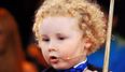 WATCH: There’s A Four-Year Old From Tullamore Who Just Picked Up A Snooker Trophy On TV