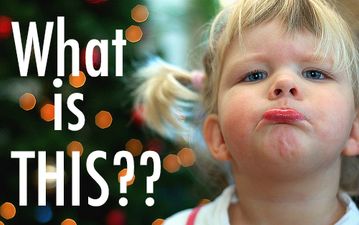 The Stages Of Getting A Terrible Present