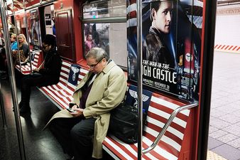 So Somebody At Amazon Thought It Was A Great Idea To Decorate The New York Subway As A Nazi Train…