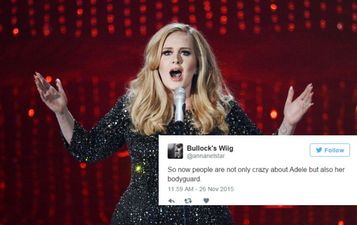 The People Of Twitter Are Very Thirsty For Adele’s Hot Bodyguard