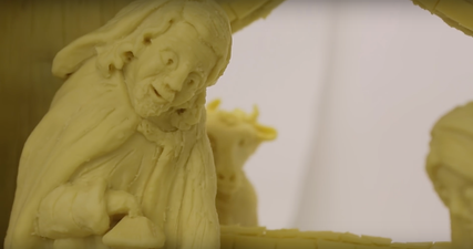 A British Woman Has Made The Entire Nativity Out of Cheese